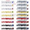 Car Styling Hybrid 3D Grill Rear Trunk Fender Metal Chrome Zinc Alloy Emblem Badge for Toyota RAV 4 Prado Camry Corolla Yaris
