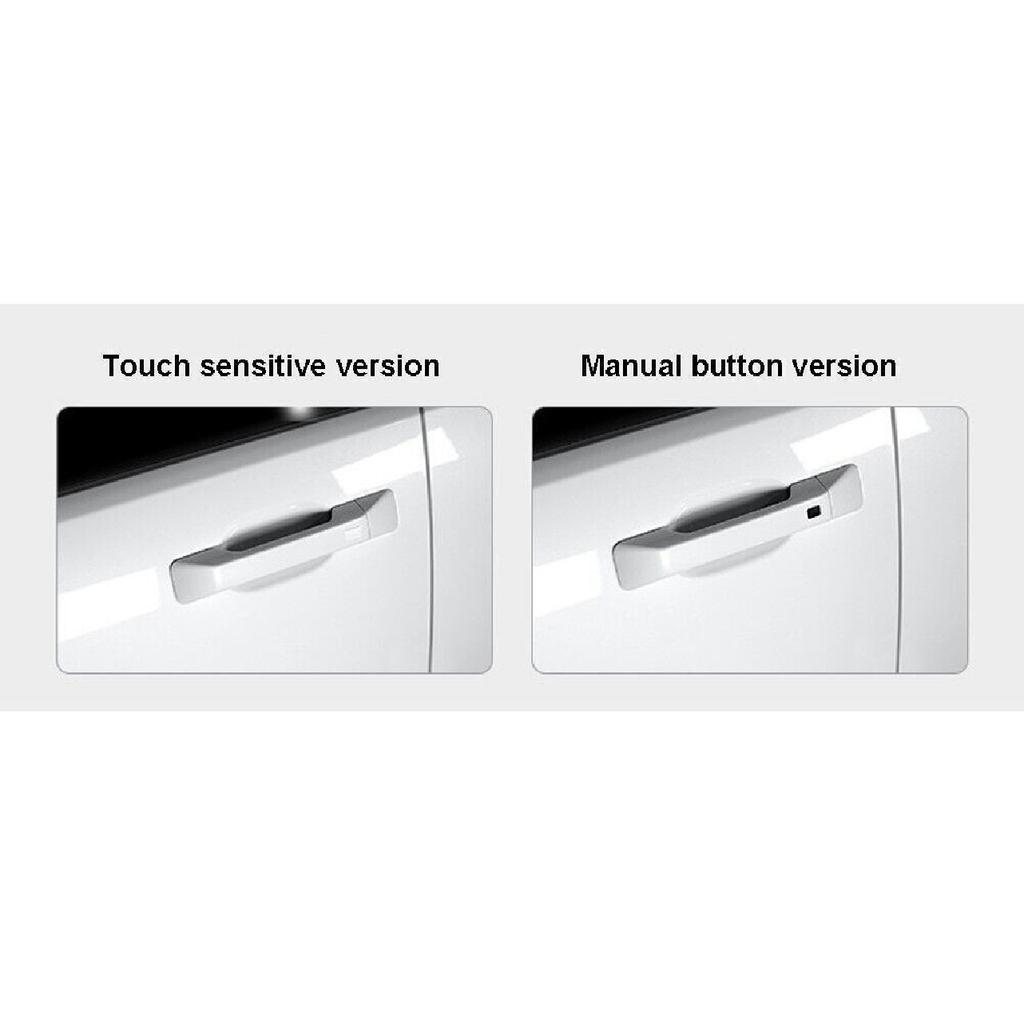 ABS  Exterior Door Handle Cover Trim For Hyundai Santa Fe 2024-2025 Gloss Black