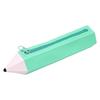 Silicone pencil-shaped pencil case/stationery bag, soft and easy to clean, simple student stationery bag