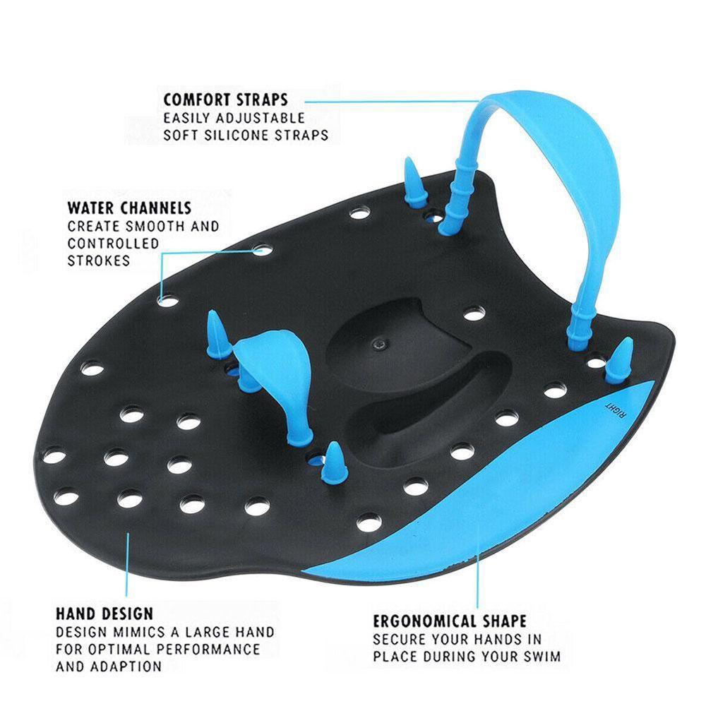 Strokes Practice Diving Swimming Paddles Swim Paddles Hand Diving Palm Girdles Correction Hand Fins