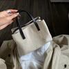 Waterproof Canvas Shoulder Bag Multi-layer Multiple Compartments Handbag Computer Bag  Shopping