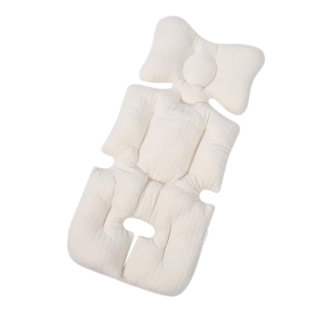 Comfortable Baby Stroller Cotton Cushion Thickened Quilted Stroller Seat Cushion Breathable Double-sided Baby Seat Cushion