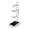 Lab Stand Support Laboratory Retort Set Steel Lab Stand 21" Rod with Ring and Clamp, Adjustable Laboratory Support Stand
