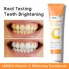 Vitamin C Toothpaste, Whitening Teeth, Fresh Breath, Stain Removal & Gum Care