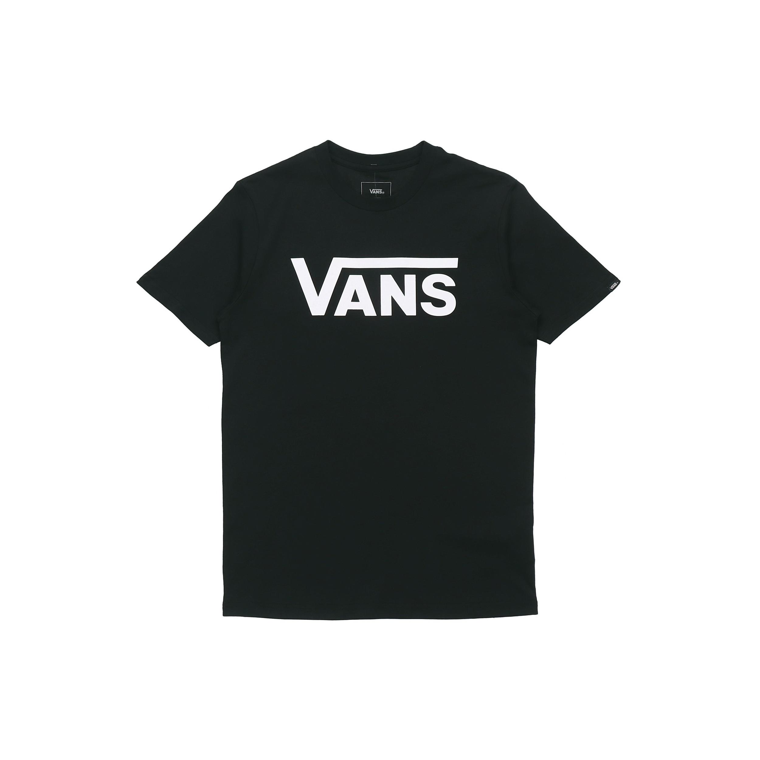 Vans Classical Logo Short Sleeve TEE Black Men s VN0A4MM6BLK S
