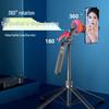 A14 Bluetooth Selfie Stick with Aluminum Alloy Tripod and One-Button Pop-Open Stand, 1.8m Height for Camera and Live Streaming