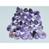 315Cts. Natural Amethyst Lace Agate Pear Cabochon Loose Gemstone 38Pcs Lot C-2879