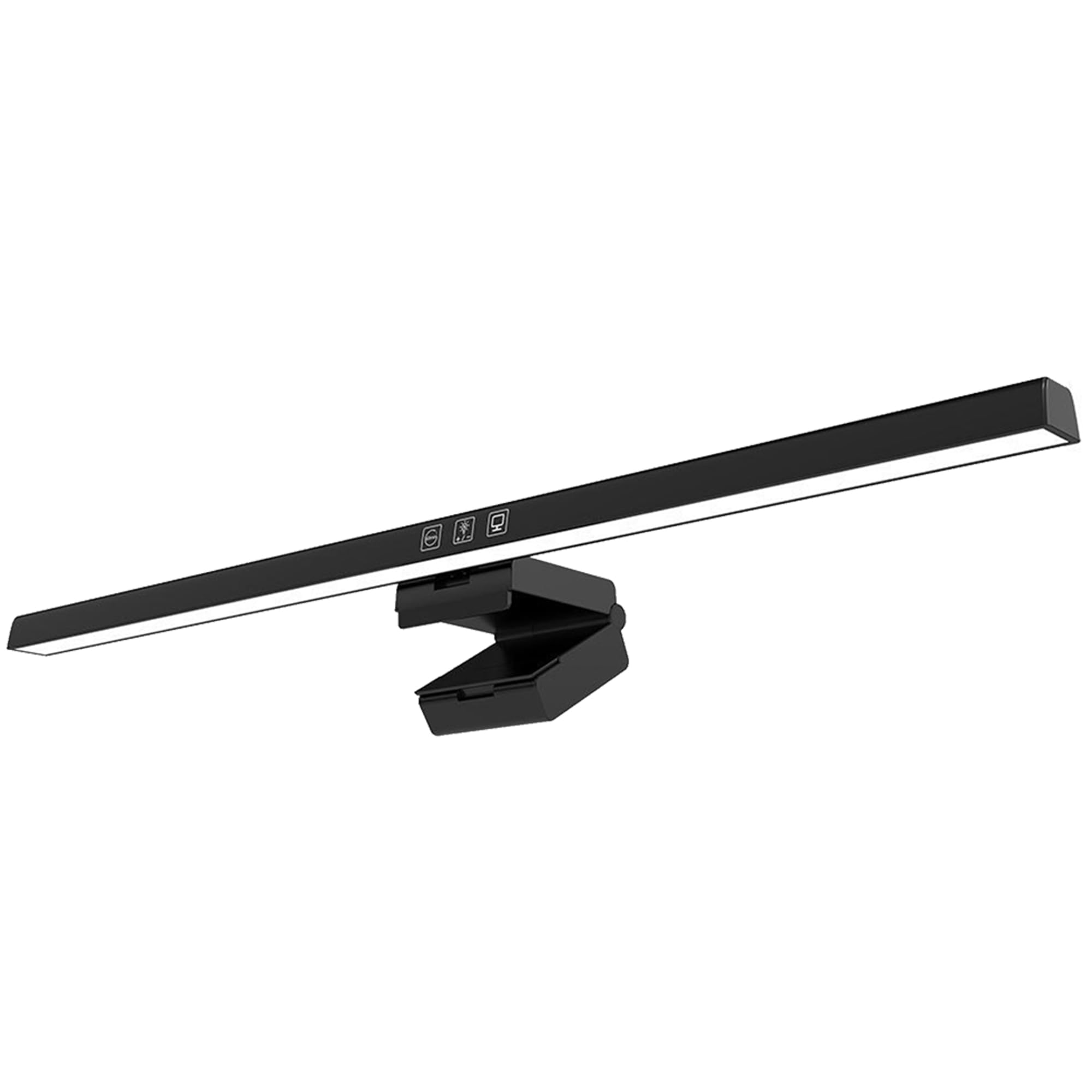 

Makilight Monitor USB 50cm Display Monitor Hanging Asymmetrical Light Touch Sensor Color Screen Compatible with PC USB Black Light, Light, Light, чорний