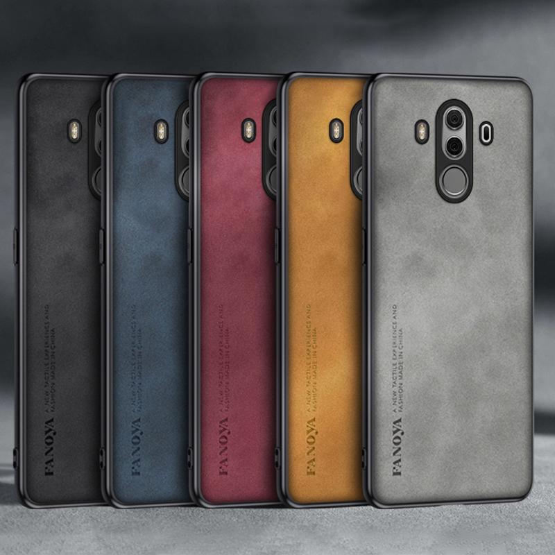 Luxury PU Leather Case For Huawei Mate 10 Pro Mate10 Cover Silicone Full Protection Phone Case For Huawei Mate 9 Pro Mate9 Coque