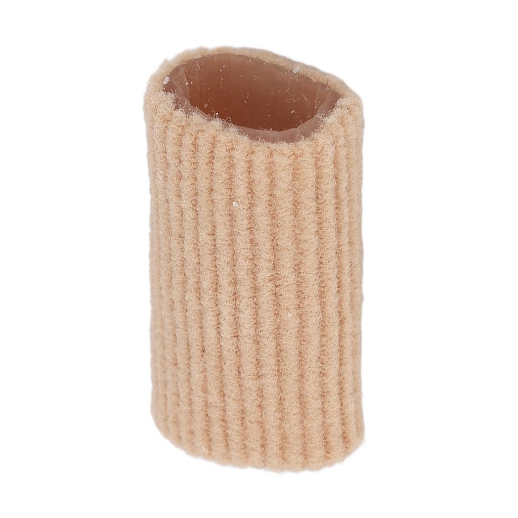 10pcs Toe Cushion Tube Soft Silicone Finger Toe Sleeves Corn Pad Protector for Blisters Calluses