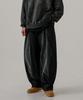 EZKATON Double Wide Denim Pants Black Ezlp6745