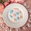 Polymer Ton Schneideformen Schneider Wellige Kante Alphabet Zahl Tonform DIY Backen Ohrringe Schmuck Anhänger Herstellung Keramikwerkzeuge