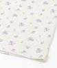 Pajama Set Waffle Flower Pattern Camisole Ruffle Shorts 3P Set Lavender [JE Morgan] &