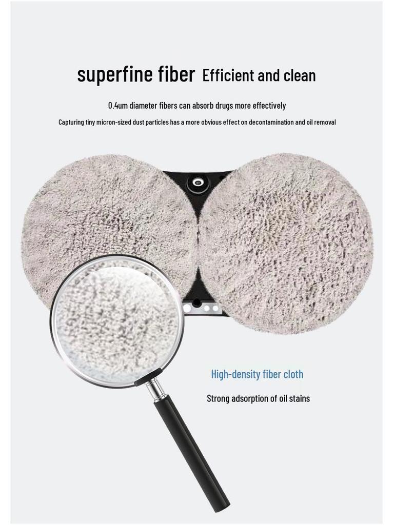 Inteligentny Robot do Mycia Okien Sterowany Zdalnie z Automatycznym Spryskiwaczem Wody i Regulowanymi Ustawieniami