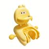 Adorable Cartoon Suction Cup Shower Head Holder Strong, Non Punching, Wall Mounted with Movable Hook for Bathroom Organization