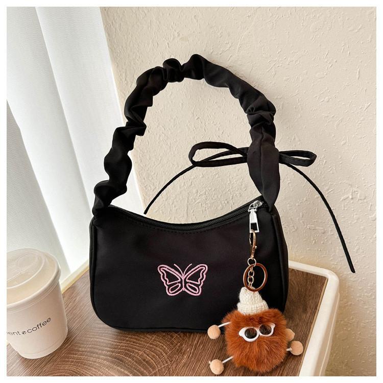 2023 New Simple Casual Handbag Street Fashion Oxford Cloth Shoulder Bag