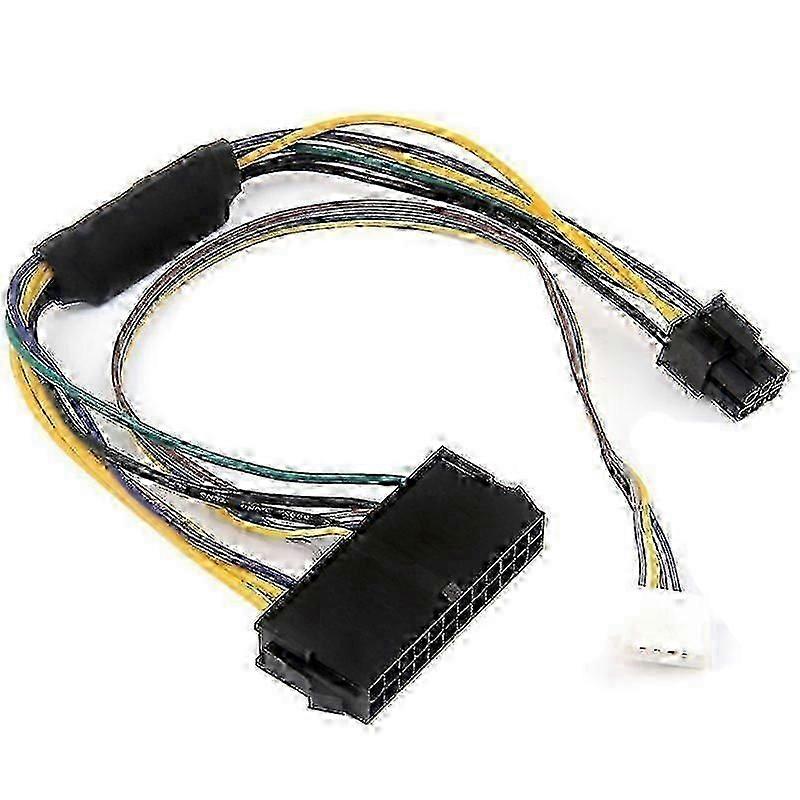 30CM ATX 24-Pin auf 6-Pin Netzteilkabel, Buchse 24-Pin auf Stecker 6-Pin, Kompatibel mit HP Elite 8100, 8200, 8300 und 800g1 Desktops, Langlebig