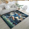 Haaland Personalized Name Floor Rug Office Rug Suitable For Dormitory Dining Room Decorate Room Hallway Antislip Carpet Decorate Offices