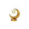Cross-Border LED Moon Light: Creative Iron Art Table Lamp for Muslim Festivals