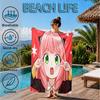 Cute anime spy Famliy Beach Towel, Microfiber Beach Towel, Perfect For Pool, Beach, Travel, Home Decor Beach Party Fan gifts