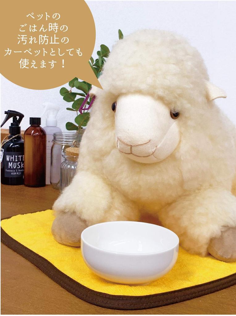 OZ UOMO Saunamattte [Mini-Größe] 6-teiliges Set Beliebtes Frotteegewebe Kompakte Größe Kommerzielle Nutzung Waschbar Schnelltrocknend Ca.. 40×50cm (Braun, 6 Stück)