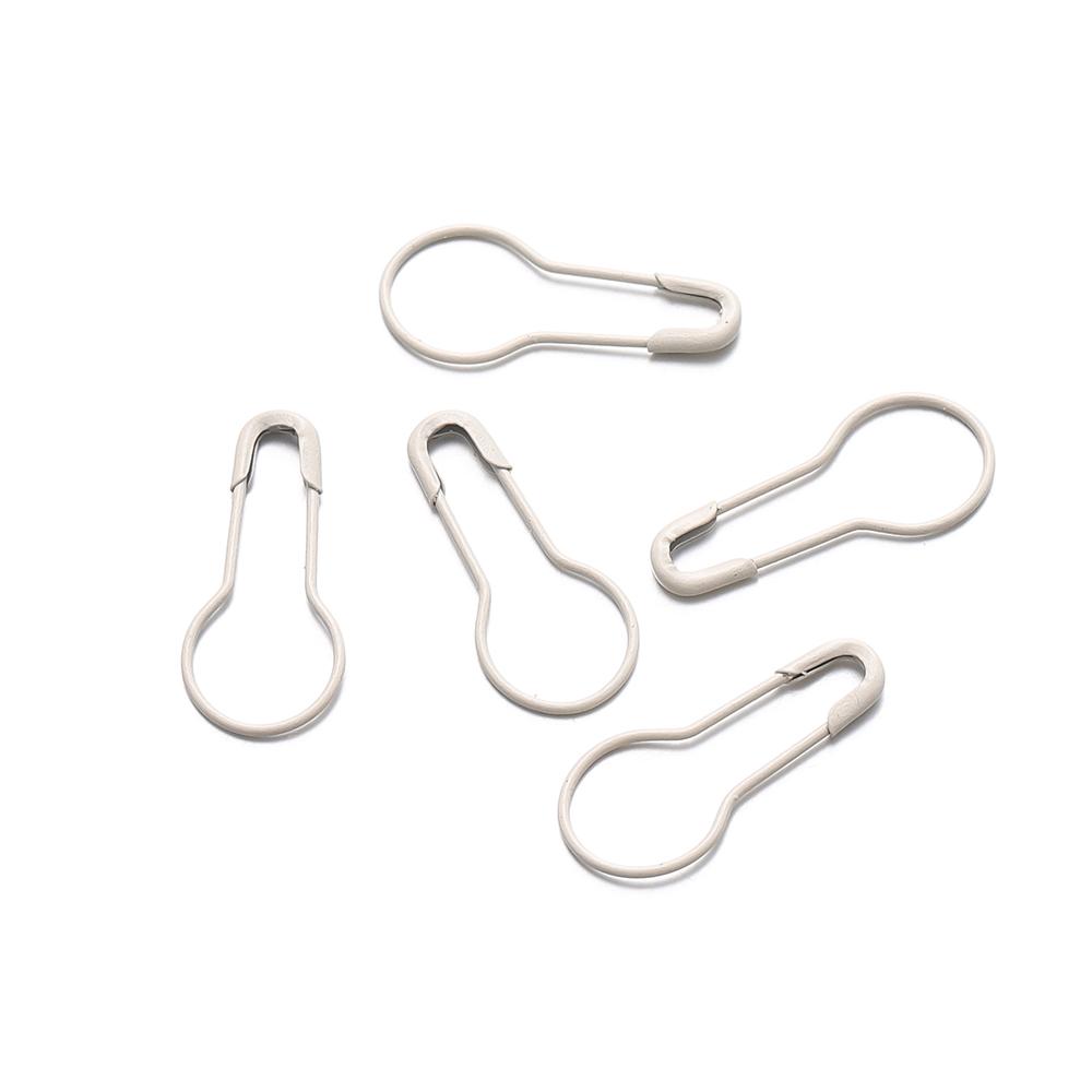 50/100pcs/Lot Colorful Gourd Shape Safety Pins Paper Clip DIY Sewing Tools Metal Needles Large Safety Pin Brooch Accessories