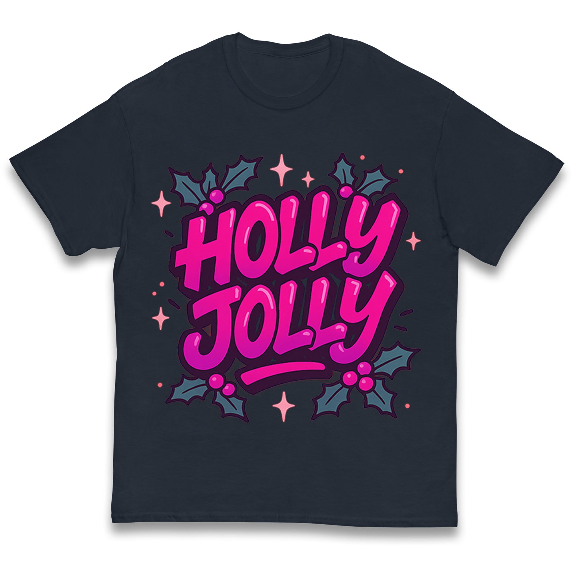 Holly Jolly Christmas Kids T Shirt 110