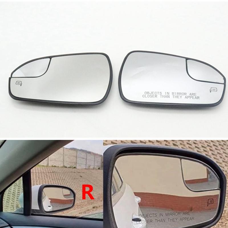 Rhyming Side Rearview Mirror Glass Heater Anti-fog Heated Mirror Sheet For For Ford Fusion 2013- DS7Z17K707F