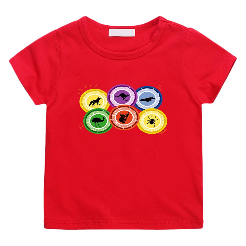 

Wild Kratts Cartoon T-shirt High Quality Anime Print 100%Cotton Casual Tees Cute Boys Girls O-neck Tops Children Clothing Funny T-shirt Summer clothes 100