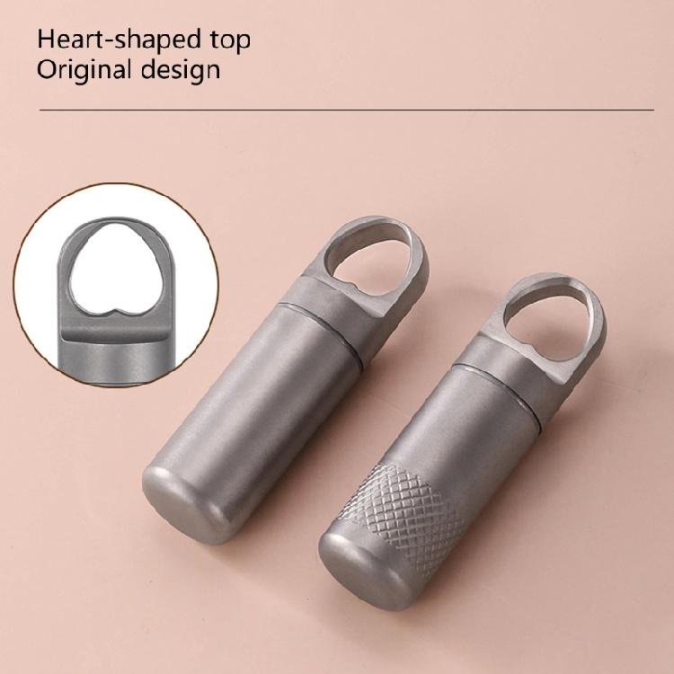 Medicine Box Case Keychains Pills Holder Waterproofs Container Bottles for Travel Purse Wallet Pocket Easy to Carry