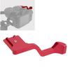 Camera Thumb Grip Hot Shoe Thumb Up Rest Hand Grip Aluminum Alloy for Fuji XT10 XT20 Camera(Red )