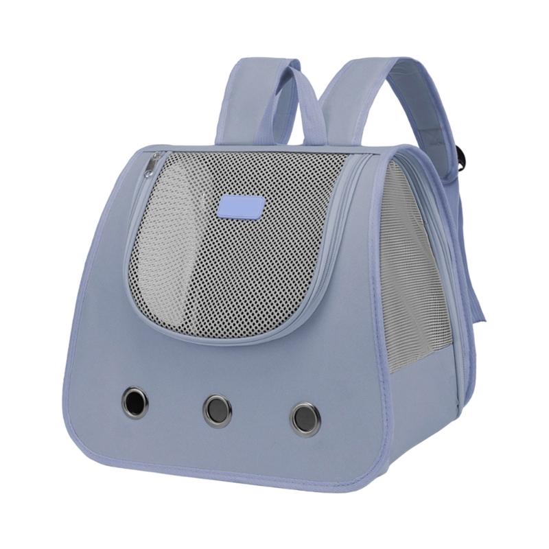 Pet Backpack Cats Carriers Bag Soft Big Capacity with Window Breathable Pet Carriers Sightseeing Bag