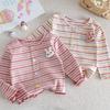 Girls' Spring and Autumn Wear Fashionable 2026 New Children's New Little Girl Baby Versatile Casual Pullover Long Sleeve Top