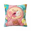 K-Kobito Zukan Peach Pillow Cover Fashion Pillow Case For Wedding Party Home Decor Cushion Cover Square Graphic Pillowcases Gift