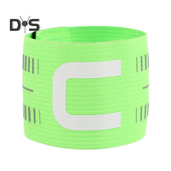 Banderole de căpitan pentru fotbal, reglabile, fotbal, baschet, jucător de braț, nailon elastic, benzi "C", accesorii sport de echipă pentru adulți și tineri