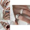 Chic And Fashionable Women's Copper Ring Featuring Dazzling Geometric Shapes