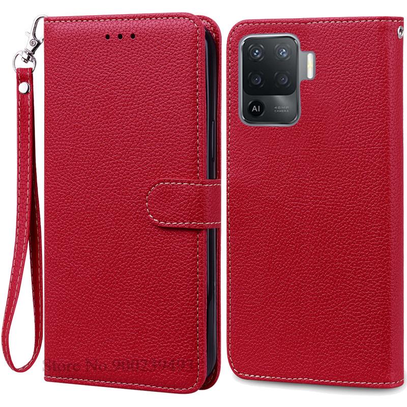 Pouzdro Reno5 Lite Pro OPPO Reno 5 Lite Pouzdro Peněženka Flipový Kryt Pro Reno5 F/Reno5 Z Pouzdro na Telefon Pro Reno 5F 5Z 5lite Kryt Fundas