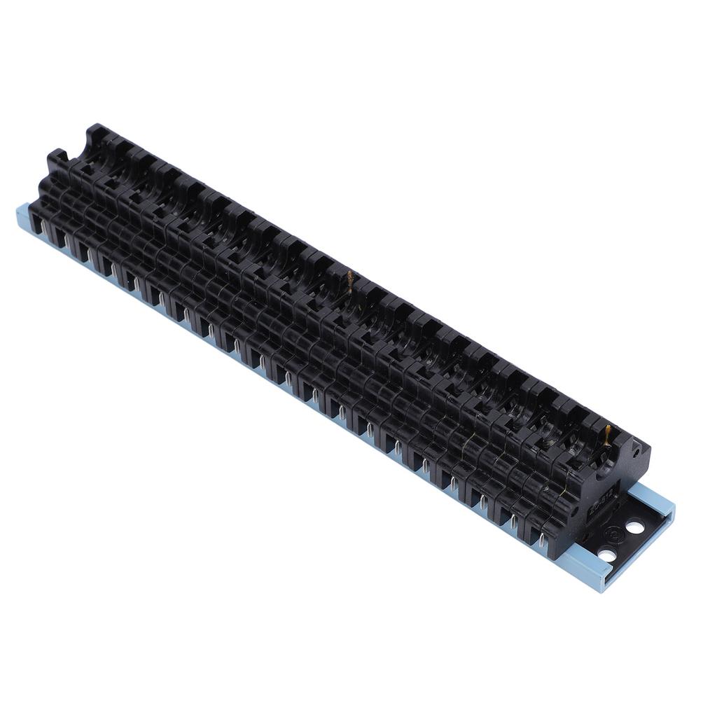 Fuse Holder 20P Combinable Detachable Fuse Block Blade Box Holder with Rail 1A30A
