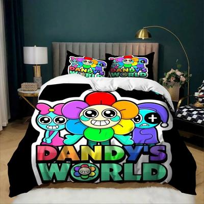 סט מצעים מדהים D-Dandy's W-World ציפה לכרית ציפה לשמיכה אנימה סט 2/3 חלקים סט מצעים לילדים בן/בת מידה יחיד/כפול/קווין