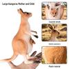 Realistic Kangaroo Mother and Child Model - Children's Cognitive Toy and Gift Ornament
