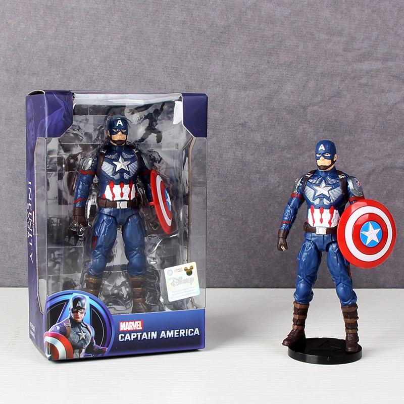 Toys Zd Official Avengers Legends Iron Man Spider Man Thor Captain America Thanos Hulk War Machine Action Figures