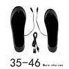 Winter USB Heated Insoles Shoe Electric Foot Warming Pad Feet Warmer Sock Pad Mat Outdoor Sports Heating Insole Winter Warm
