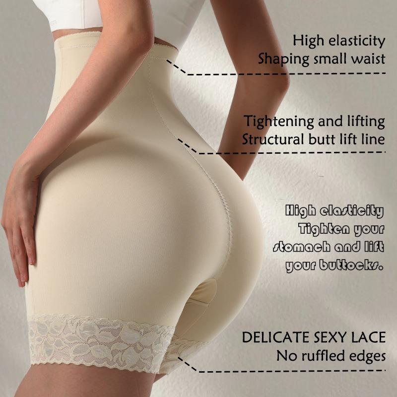 High Waist Tummy Control Butt Lifting Shapewear Pants With Zipper