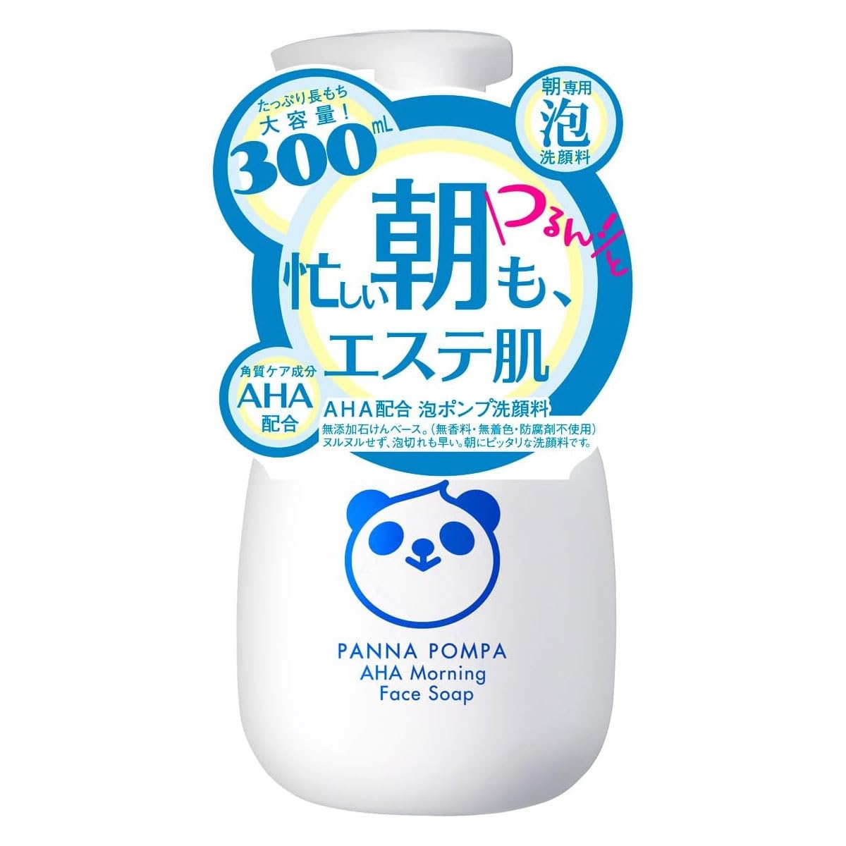 AiAi Medical Panna Pompa AHA Morning Face Soap 300ml (Foam Cleanser) белый