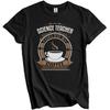 Science Teacher Fueled By Coffee Funny Teaching T-Shirt