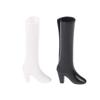 5 Paare Puppenschuhe Stiefel Weiß Schwarz Puppen Dekorationszubehör Kinder DIY Spielzeug Geeignet für 30cm Puppen 1/6 Puppen