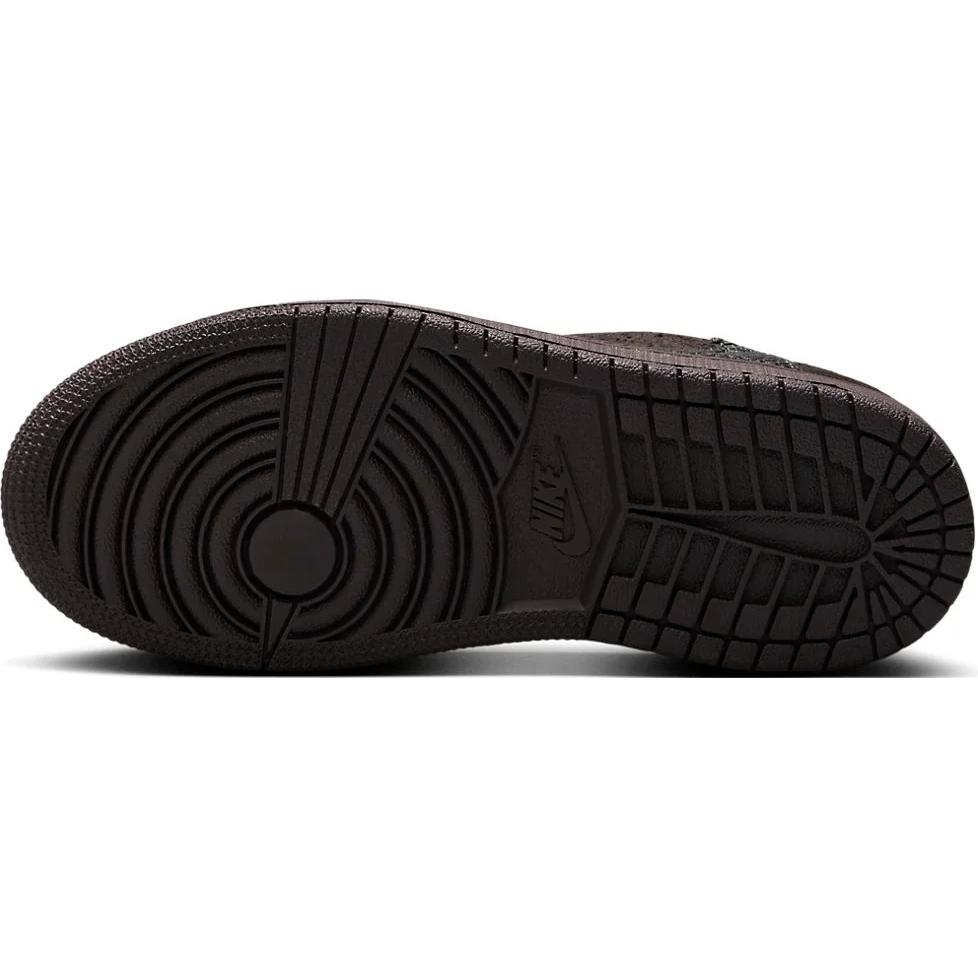 Travis Scott x Air Jordan 1 Retro Low OG SP PS Velvet Brown Kinder-Sneaker Dunkel-Mokka Schwarz DO5442-202