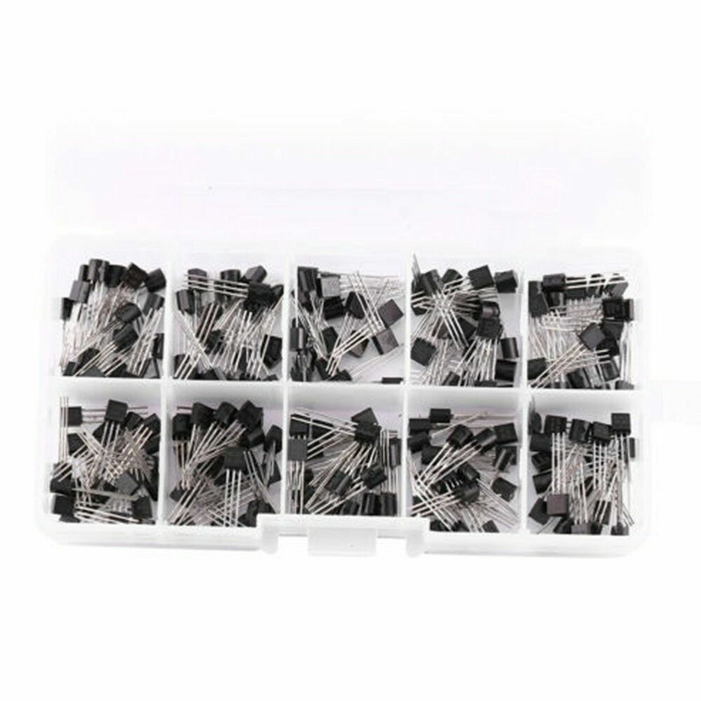 Assortment Kits TO-92 Transistor Storage Box Transistor Assortment Kit  Electronics Projects