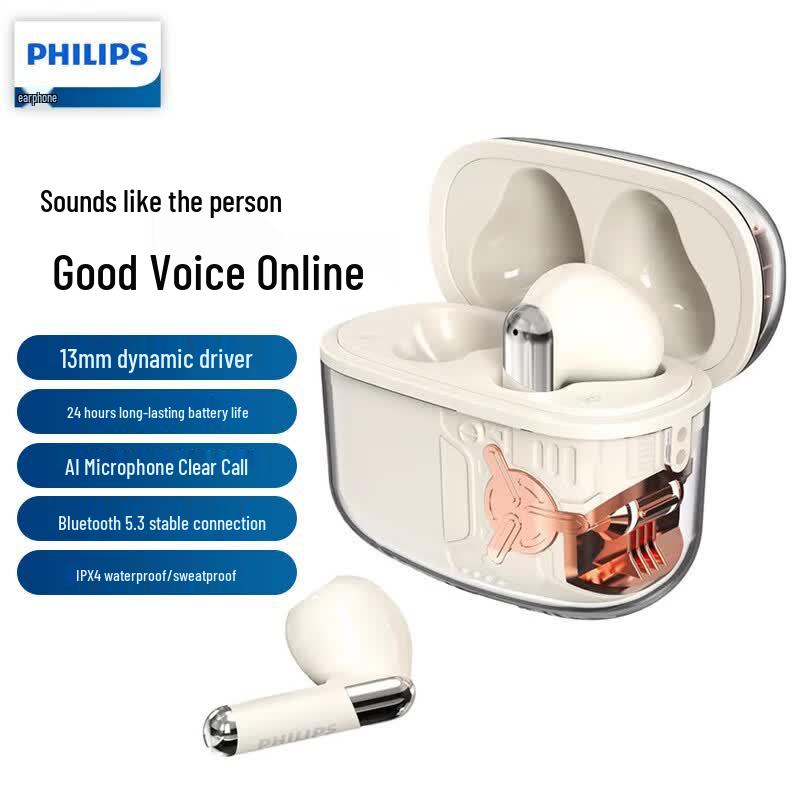 Philips TAT1168 Wireless Bluetooth Earbuds