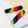 10Pcs Flower Mini Double Sided Nail Art Files for Polishing Buffing Sanding